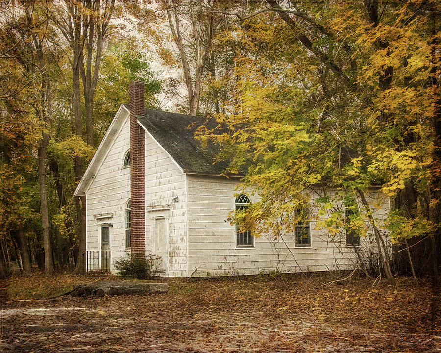 The Old Church Photograph by Cathy Kovarik