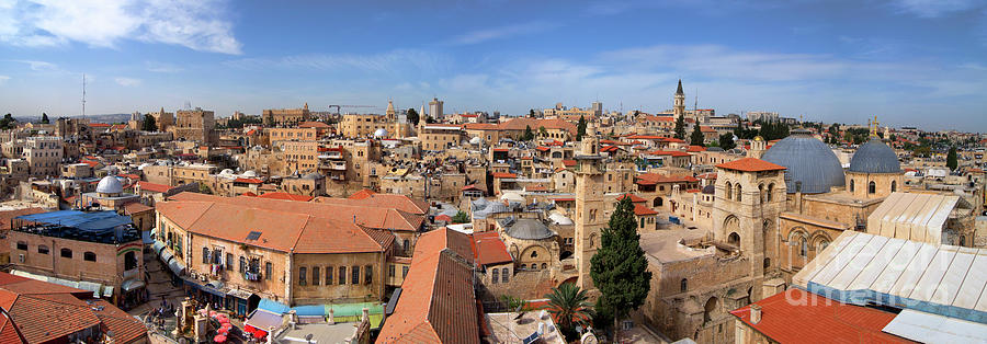 The Old City Of Jerusalem Photograph by Mark Williamson/science Photo Library