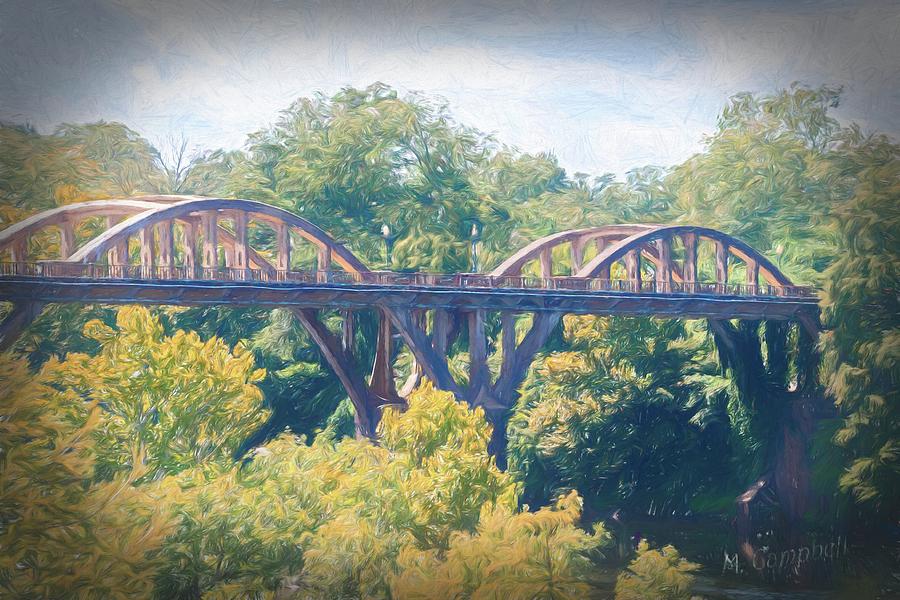 The Old Downtown Bridge by Michael Campbell The Old Downtown Bridge by Michael Campbell