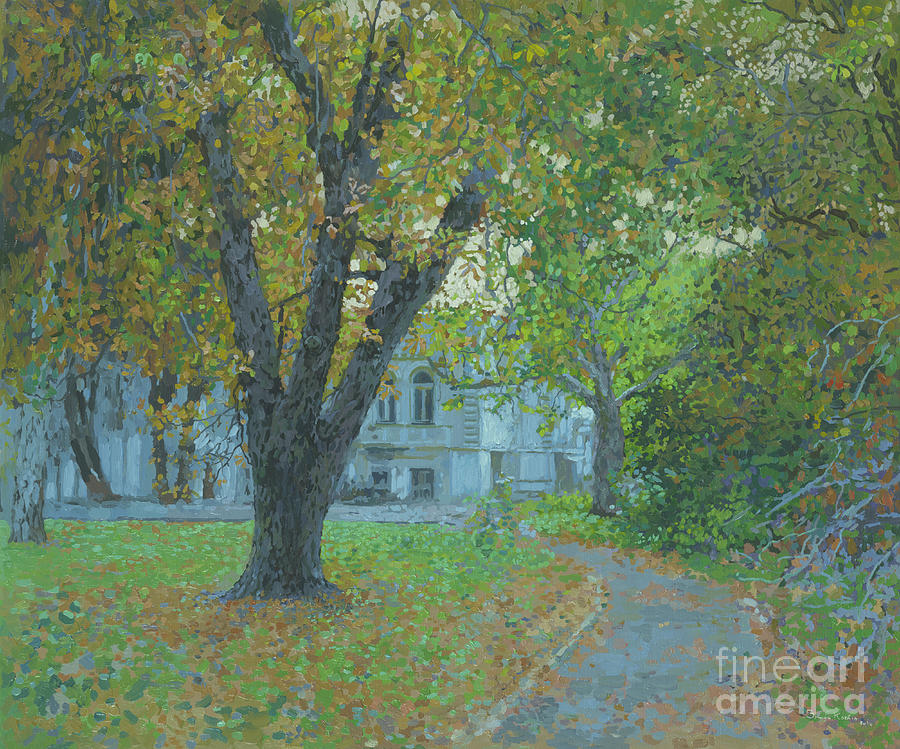 The Old Estate. Odessa. September Painting
