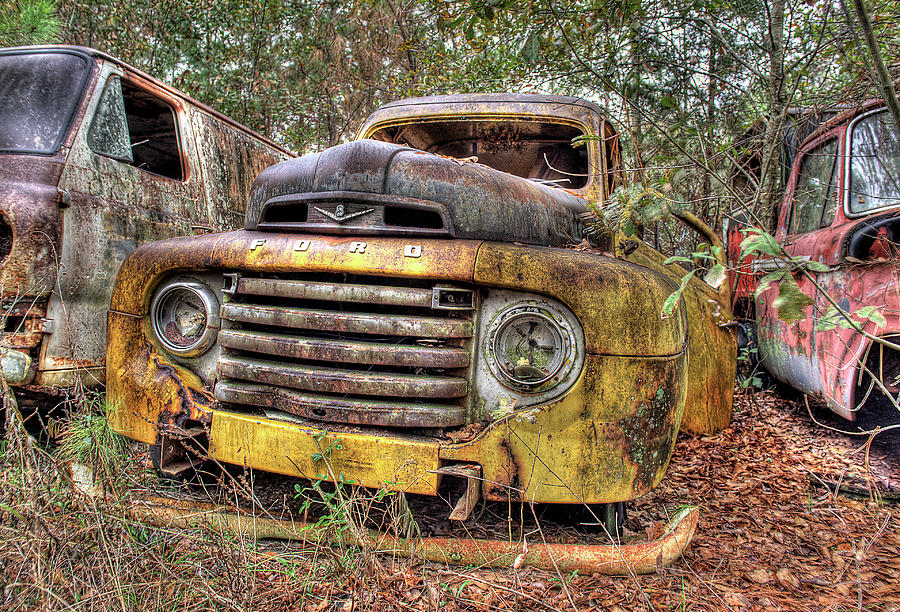 The Old Ford Truck Photograph by Jeffrey PERKINS