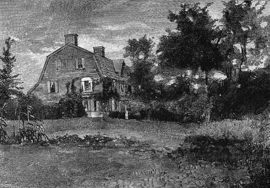 The Old Manse Photograph by Kean Collection