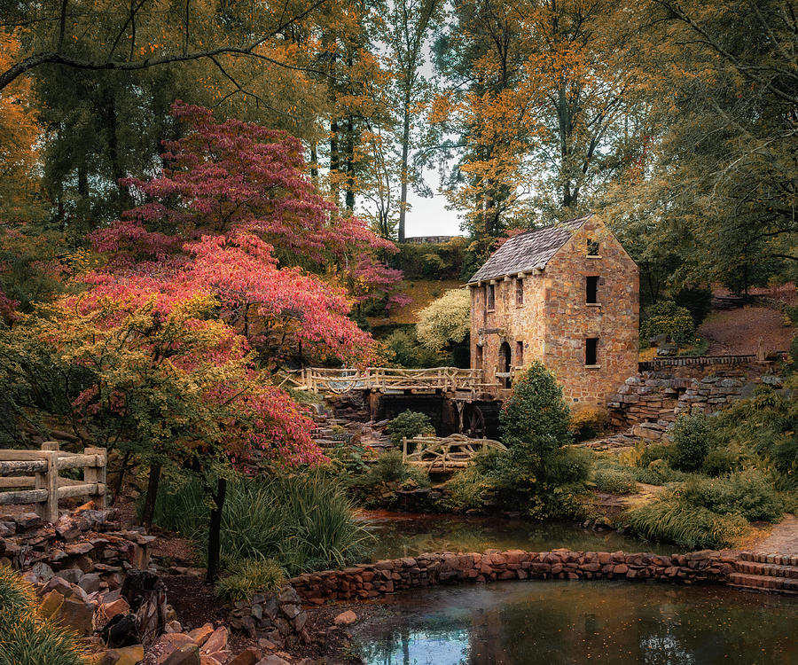 The Old Mill 5x6 Photograph by James Barber
