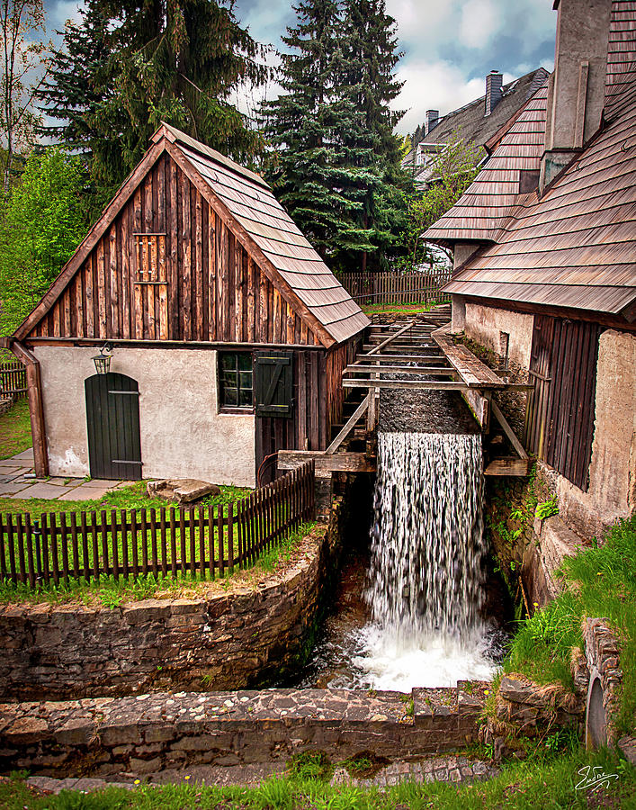 The Old Mill Photograph by Endre Balogh