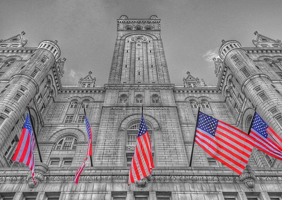 The Old Post Office now Trump International Hotel in Washington D.C. by Marianna Mills The Old Post Office now Trump International Hotel in Washington D.C. by Marianna Mills