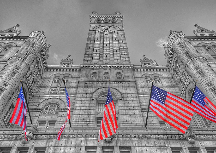 Washington D.c. Photograph - The Old Post Office now Trump International Hotel in Washington D.C. by Marianna Mills