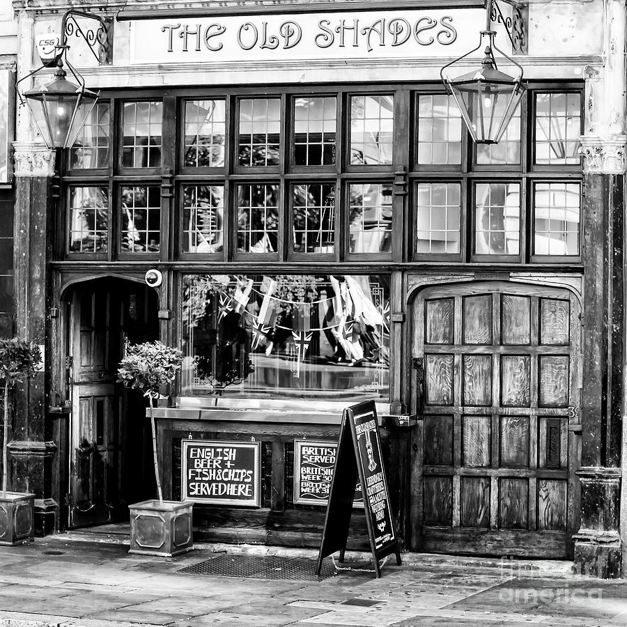 The Old Shades in London Photograph by John Rizzuto
