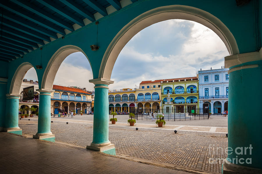 City Photograph - The Old Square Or Plaza Vieja by Maurizio De Mattei City Photograph - The Old Square Or Plaza Vieja by Maurizio De Mattei