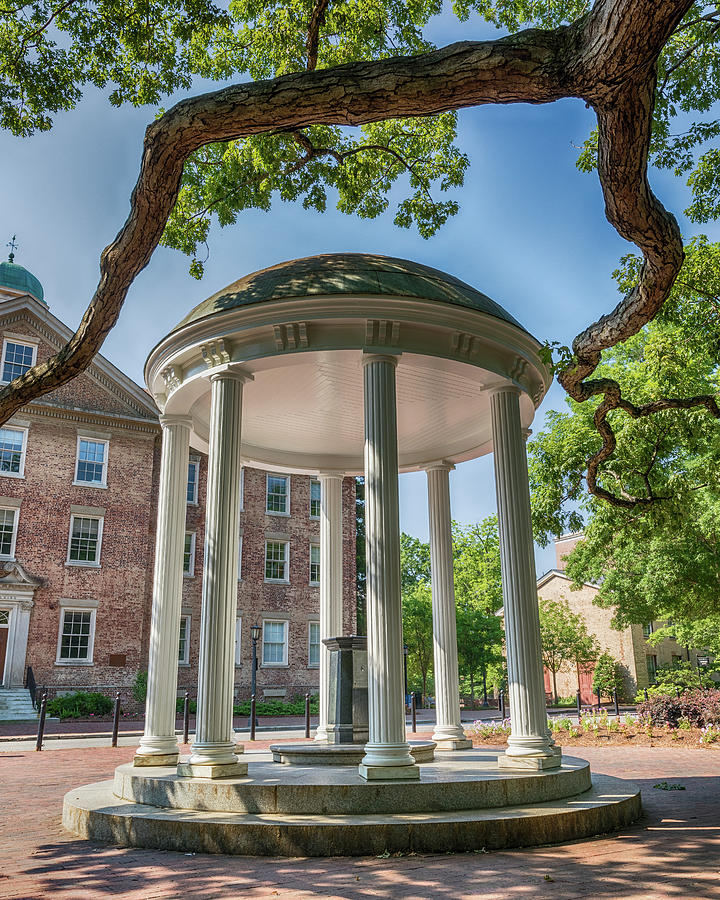 Architecture Photograph - The Old Well at UNC - #3 by Stephen Stookey