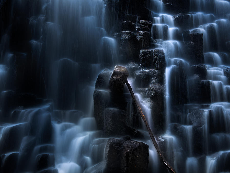 Waterfall Photograph - The One by Fei Shi