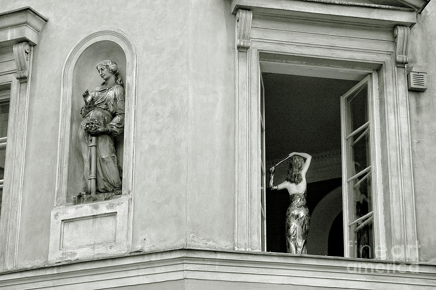 The Open Window Warsaw 2007 Photograph By Michael Ziegler Fine Art