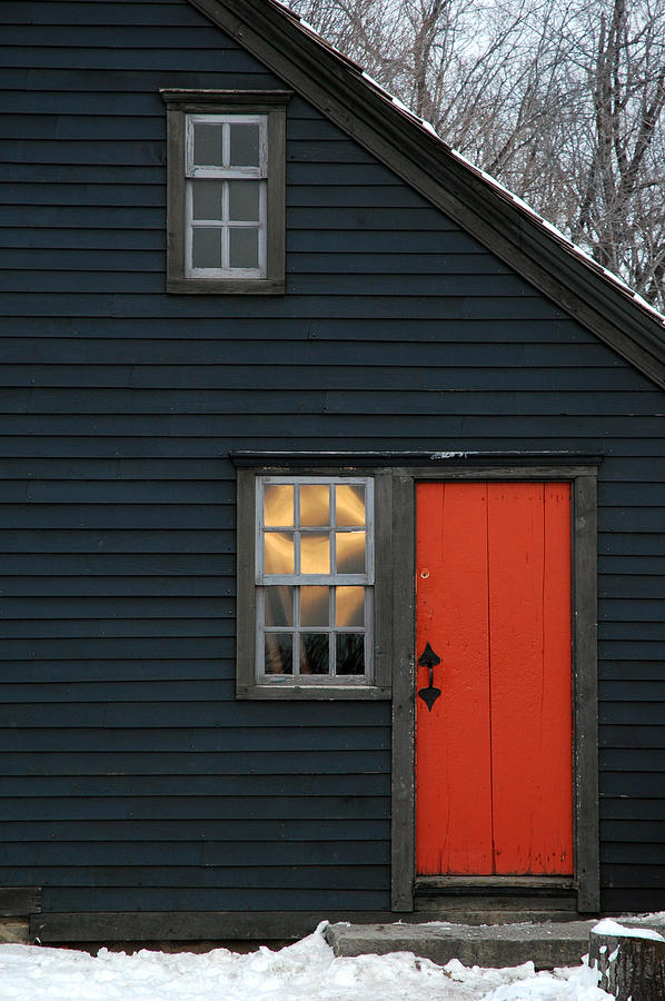 The Orange Door Photograph by Rein Nomm
