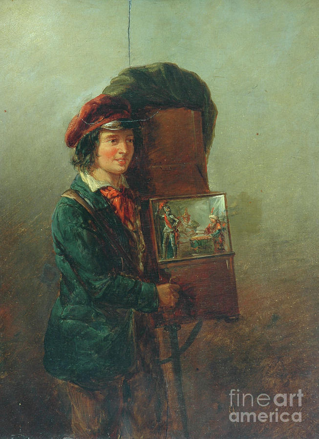 The Organ Grinder Painting by William Mulready