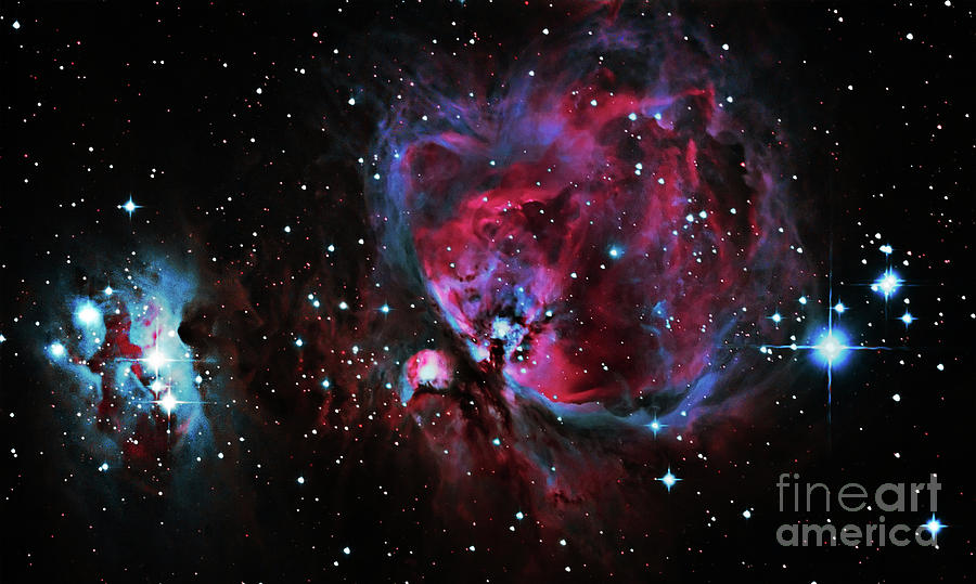 The Orion and Running Man Nebula Photograph by Doc Braham