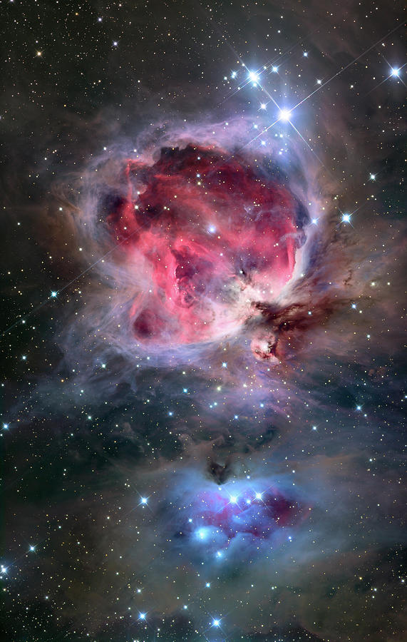 The Orion Nebula Also Known As Messier Photograph by Stocktrek Images