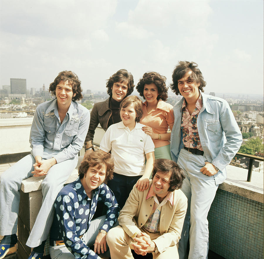 The Osmonds In London Photograph by Tony Russell