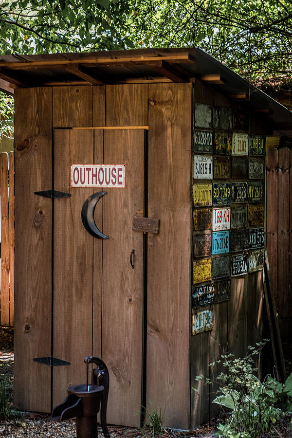 The Outhouse Shack Photograph by J Fisher | Fine Art America