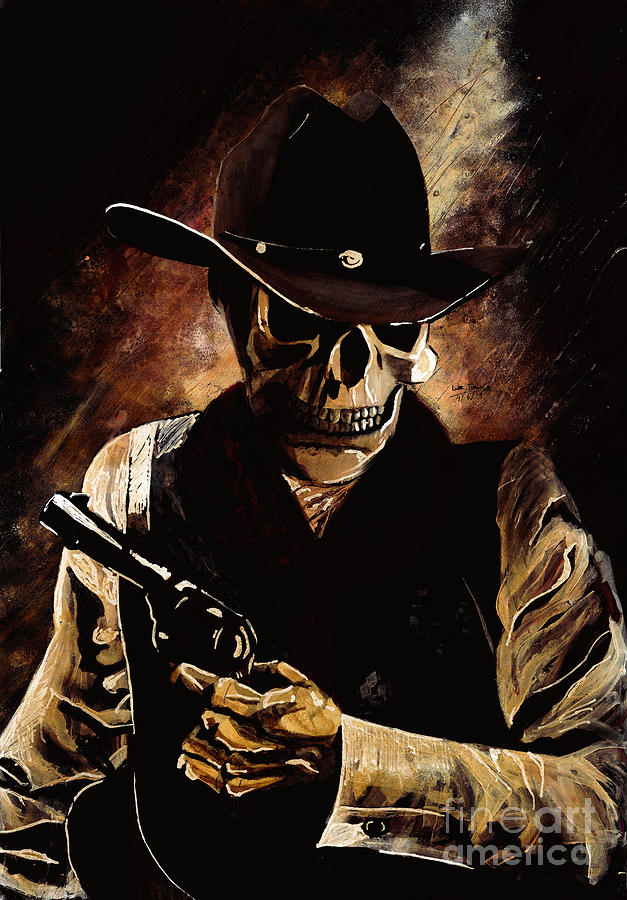The Outlaw Painting by Luke Tomlinson Fine Art America