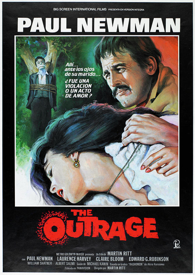 Movie Poster Photograph - The Outrage -1964-. by Album