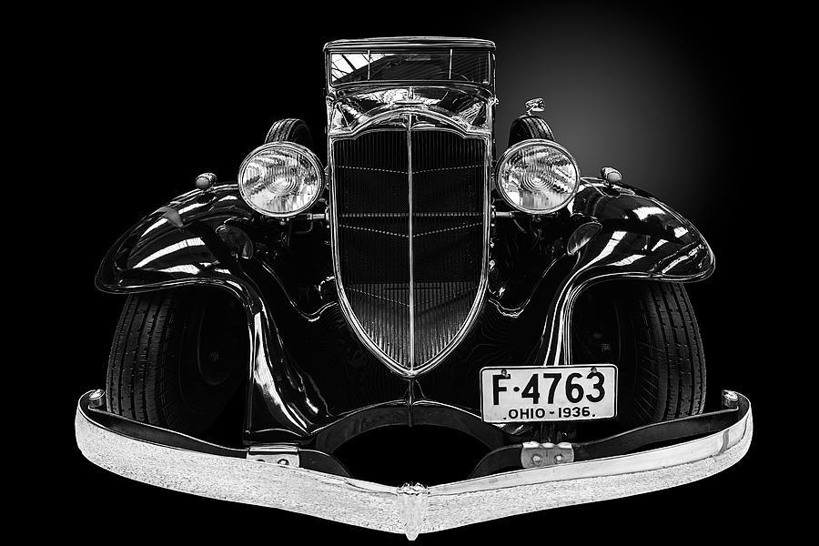 The Packard Light-eight Photograph by Roland Weber