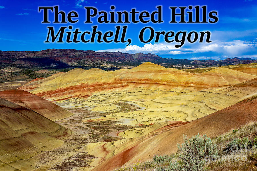 The Painted Hills Mitchell Oregon Photograph by G Matthew Laughton