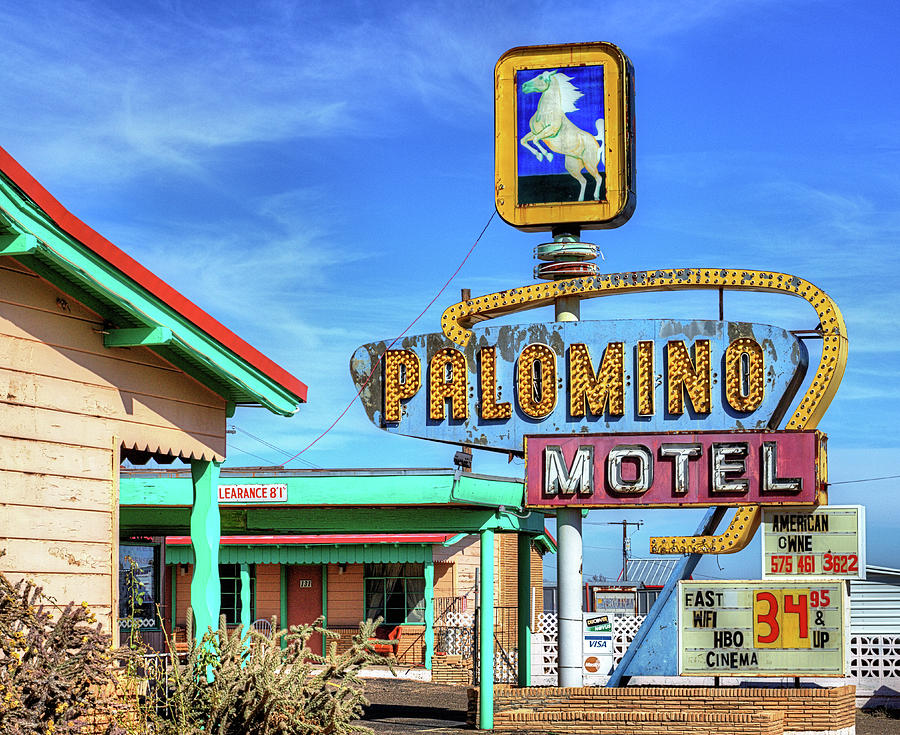 The Palomino Motel Photograph by JC Findley