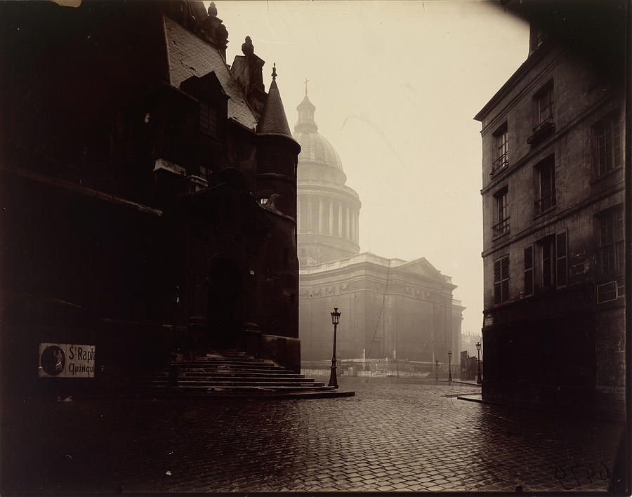 The Pantheon Painting by Eugene Atget