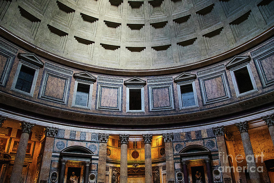The Pantheon Rome Italy Interior 2