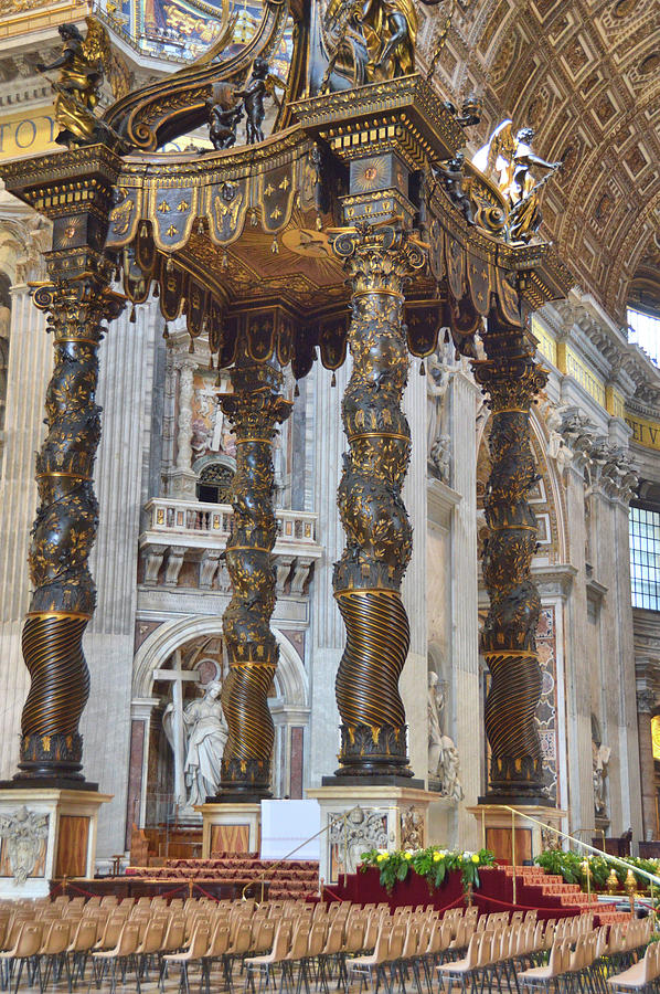 The Papal Altar Photograph by JAMART Photography