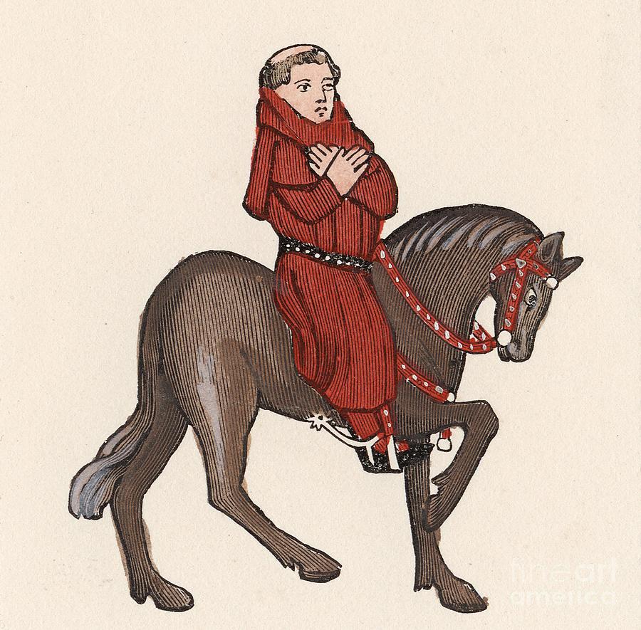 The Parson, Illustration In The Ellesmere Manuscript Of Canterbury