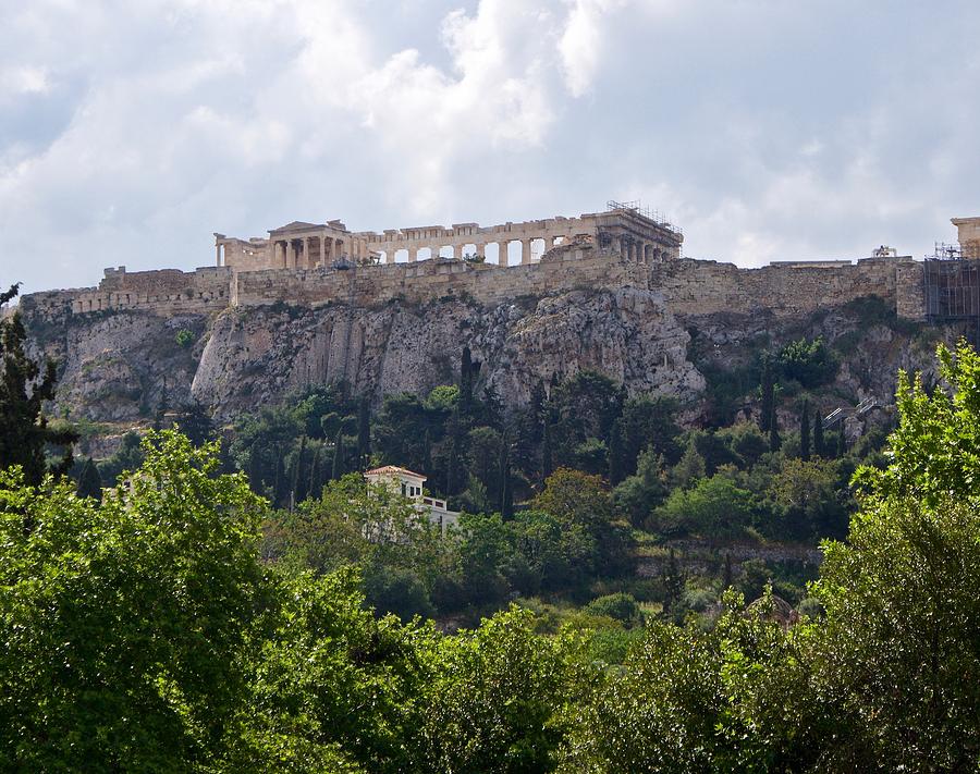 The Parthenon Photograph by L Bosco