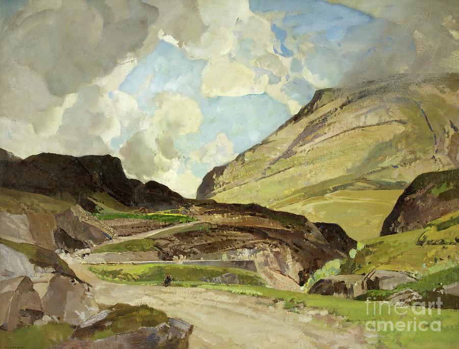 The Pass Of Glencoe Painting By Harry Watson - Pixels