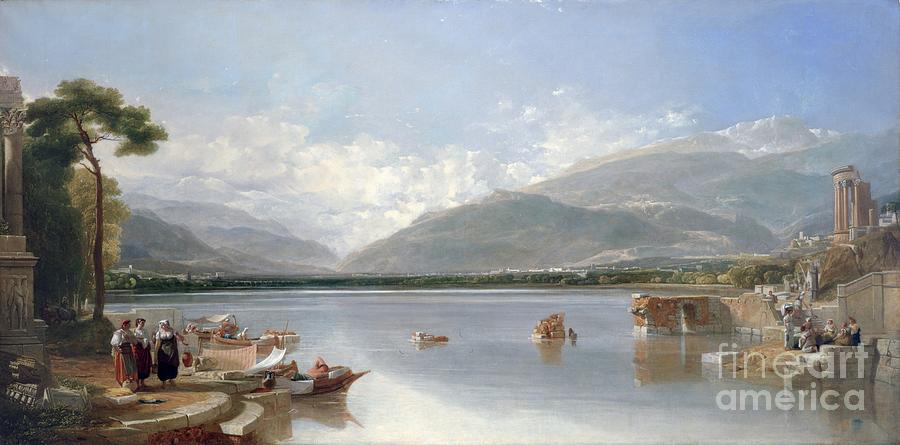 The Passage Point, 1829 Painting by Augustus Wall Callcott