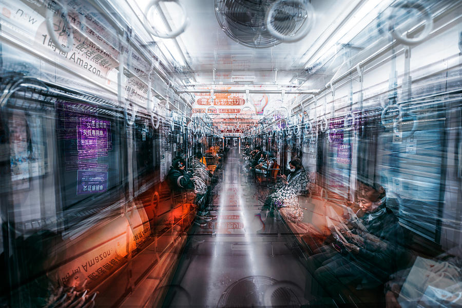 Abstract Photograph - The Passengers by Carmine Chiriac