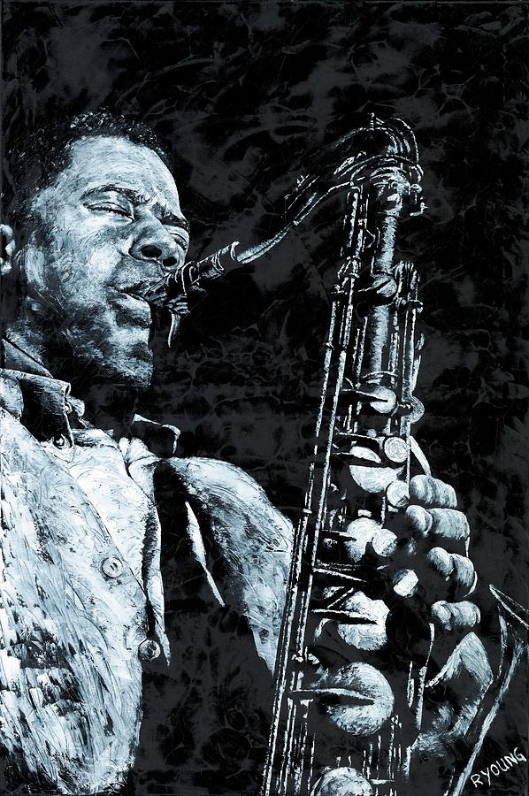 The Passion Of Sax Painting