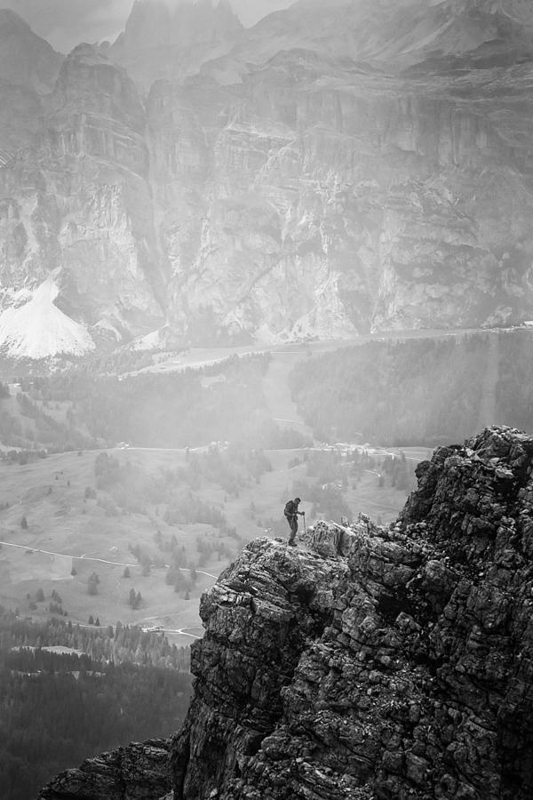 Mountain Photograph - The Path Less Trodden by Mihai Ian Nedelcu