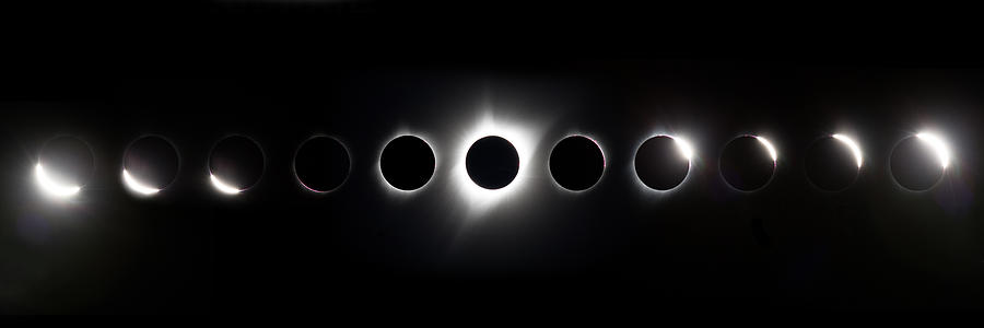 The Path Of Totality Photograph by Vadim Ianulionoc