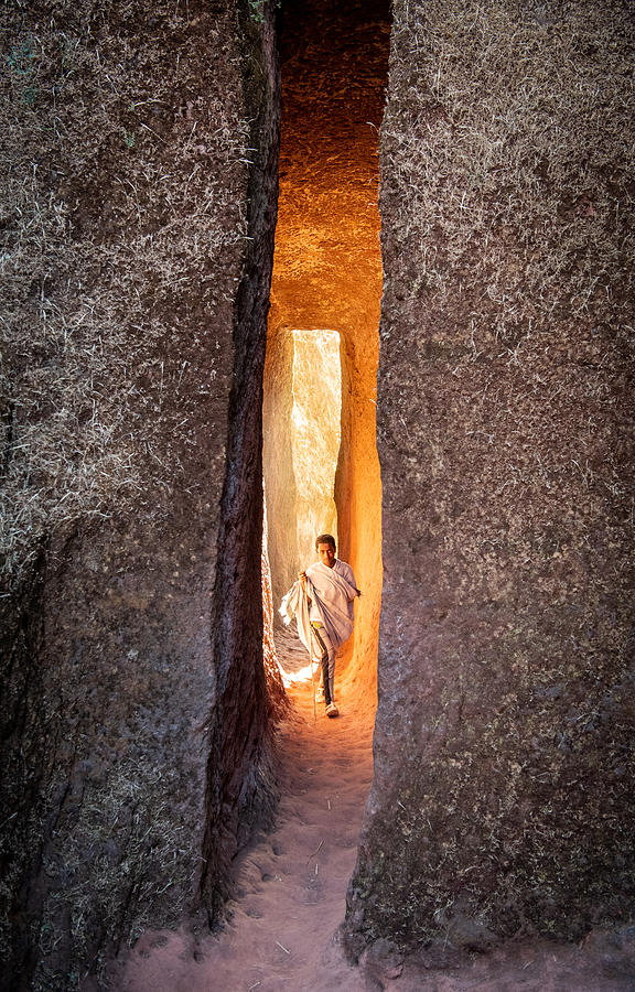 Ethiopia Photograph - The Path To Salvation by Max Vere-hodge
