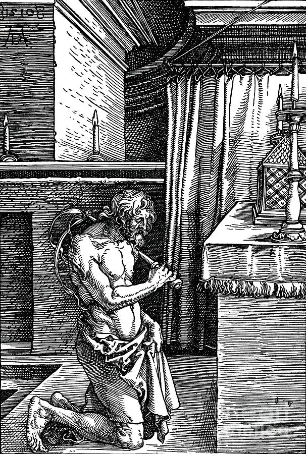 The Penitent, 1510 1906. Artist Drawing by Print Collector