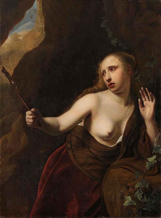 The Penitent Mary Magdalene. Painting by Dirck Bleker