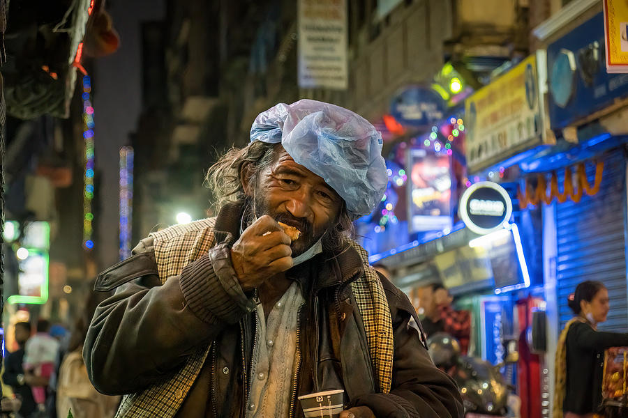 The People Of Assan Bazar Market, Kathmandu Photograph by Doron Margulies