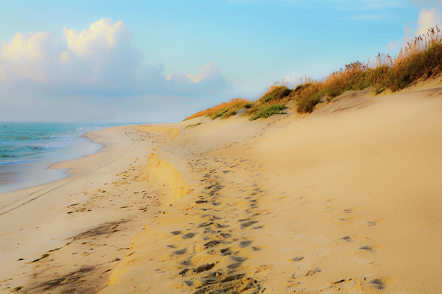 The Perfect Beach Outer Banks Photograph by Dan Carmichael