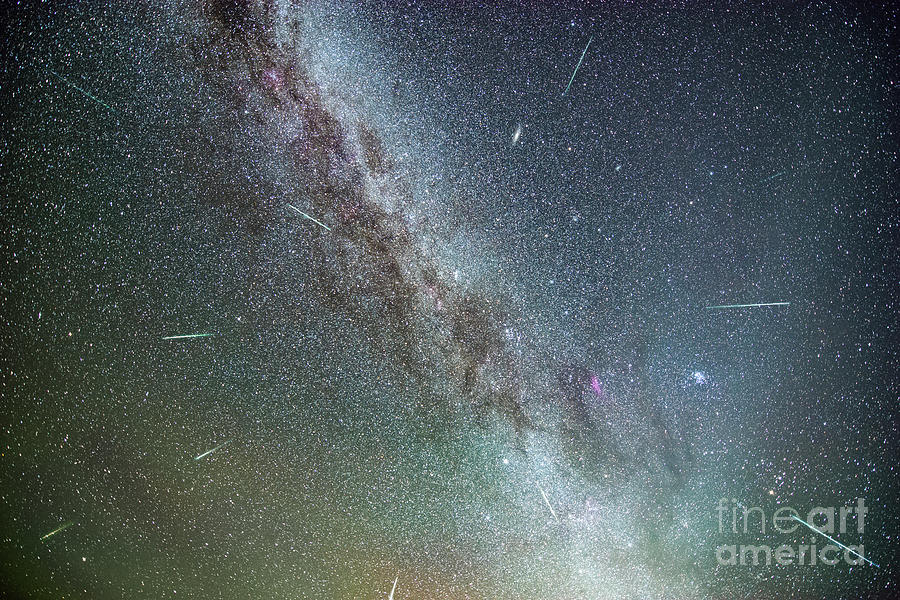 The Perseids Meteor Shower Of 2015 Photograph by Matipon Tangmatitham