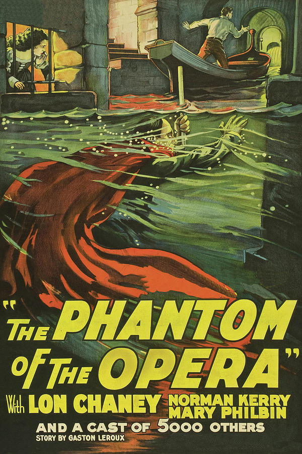 The Phantom of the Opera Painting by Unknown The Phantom of the Opera Painting by Unknown