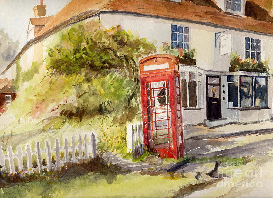 The phone box, Appledore by Beatrice Cloake The phone box, Appledore by Beatrice Cloake