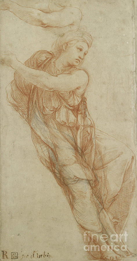 Raphael Painting - The Phrygian Sibyl By Raphael by Raphael