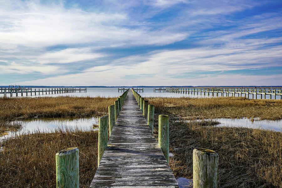 The Pier Photograph By Christine Campos 