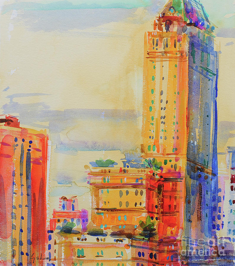 The Pierre, New York Painting by Peter Graham