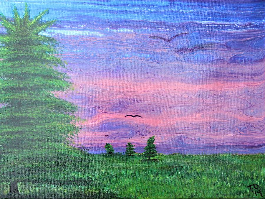 I Pine for a Beautiful Day  Painting by Tammy Oliver