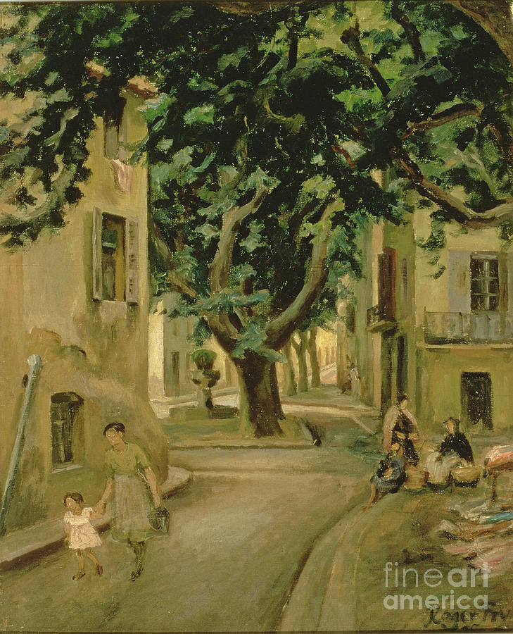 The Place Daumole Painting by Roger Eliot Fry